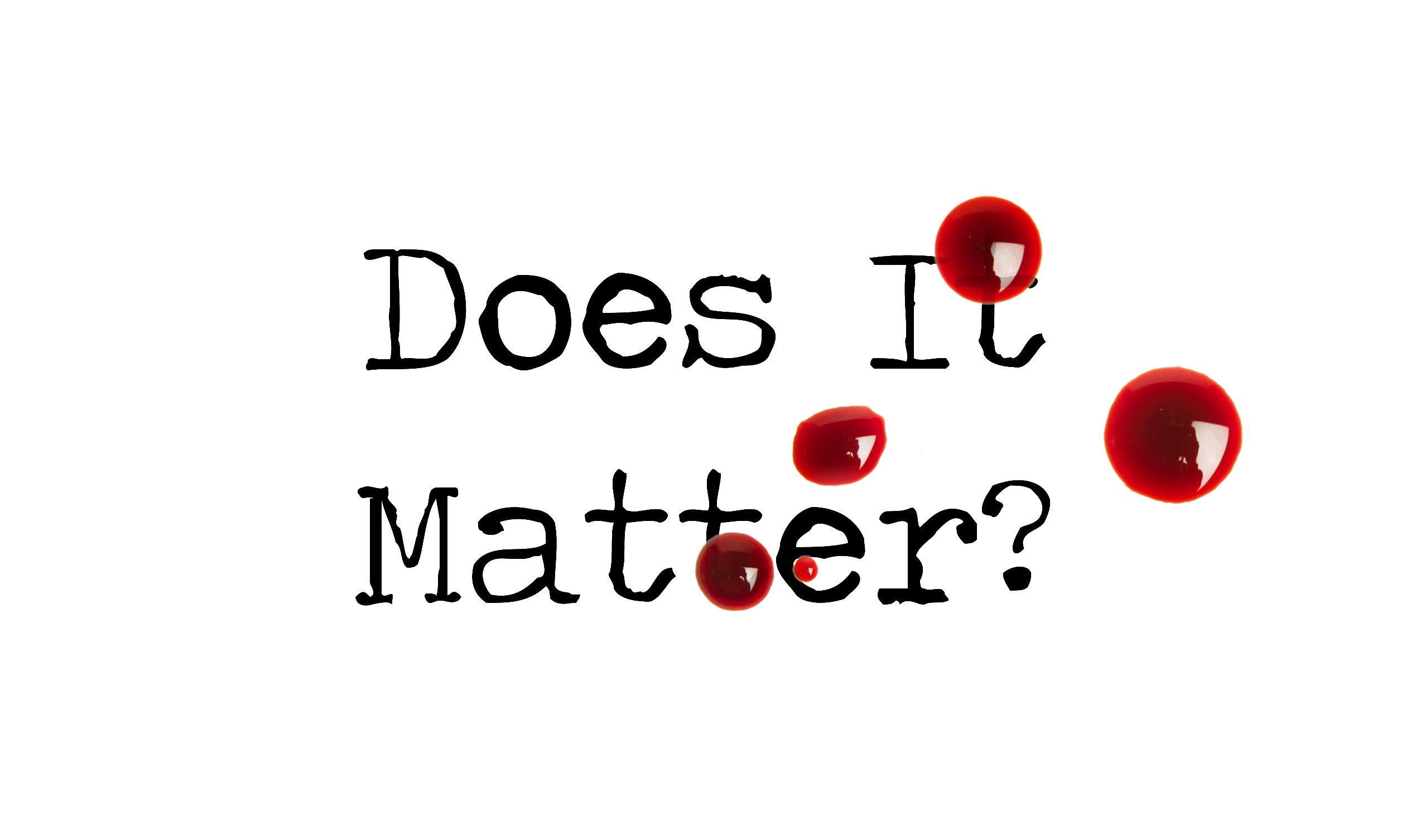 Day 32 – Does It Matter? – Short Story