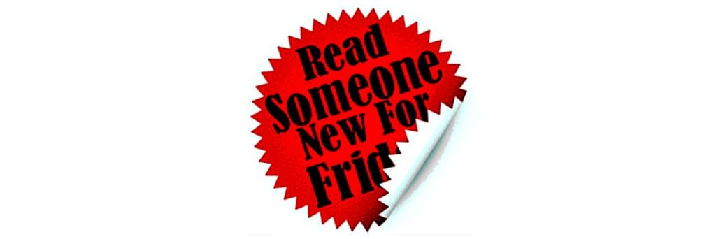Read Someone New For&nbsp;Friday
