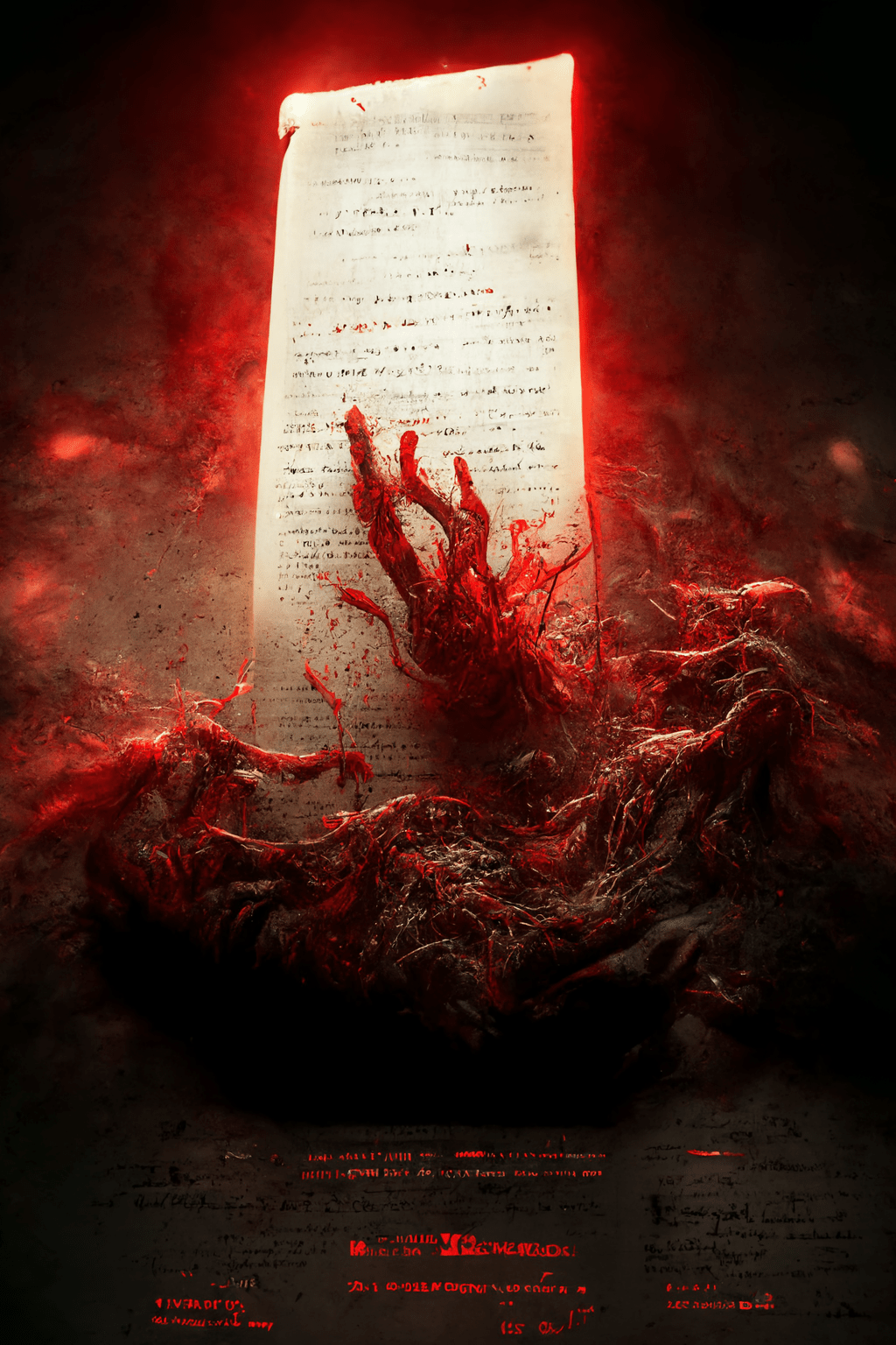 A Torn Page In Blood – Unhinged Poem&nbsp;2020TOO